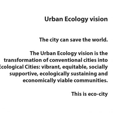 Urban Ecology Australia Annual General Meeting