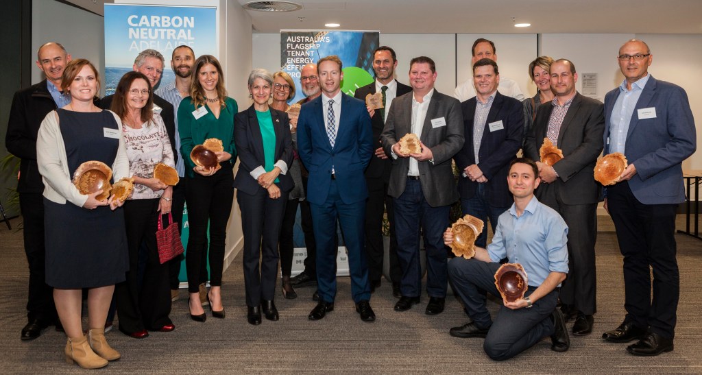 Carbon Neutral Adelaide Awards 2019 Finalists - chosen from 175 partner organisations